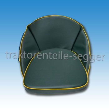 Sitzkissen Deutz 514 / 612 grün/gelb ohne Stick Hochlehner